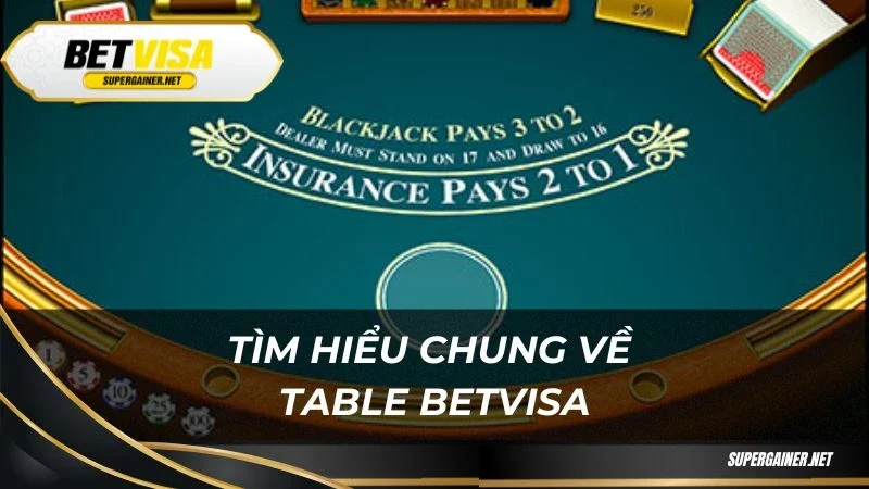 Table Betvisa Tìm hiểu chung về Table Betvisa